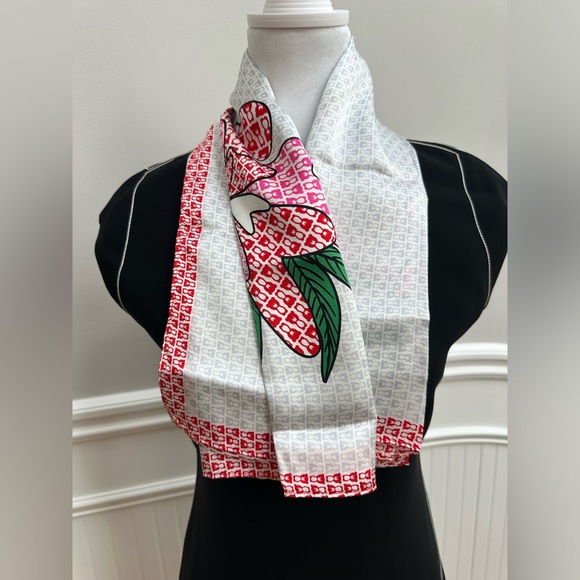 KLARA NADEMLYNSKA (Czech Desogner) NEW scarf without tag in 100% silk - Picture 5 of 8